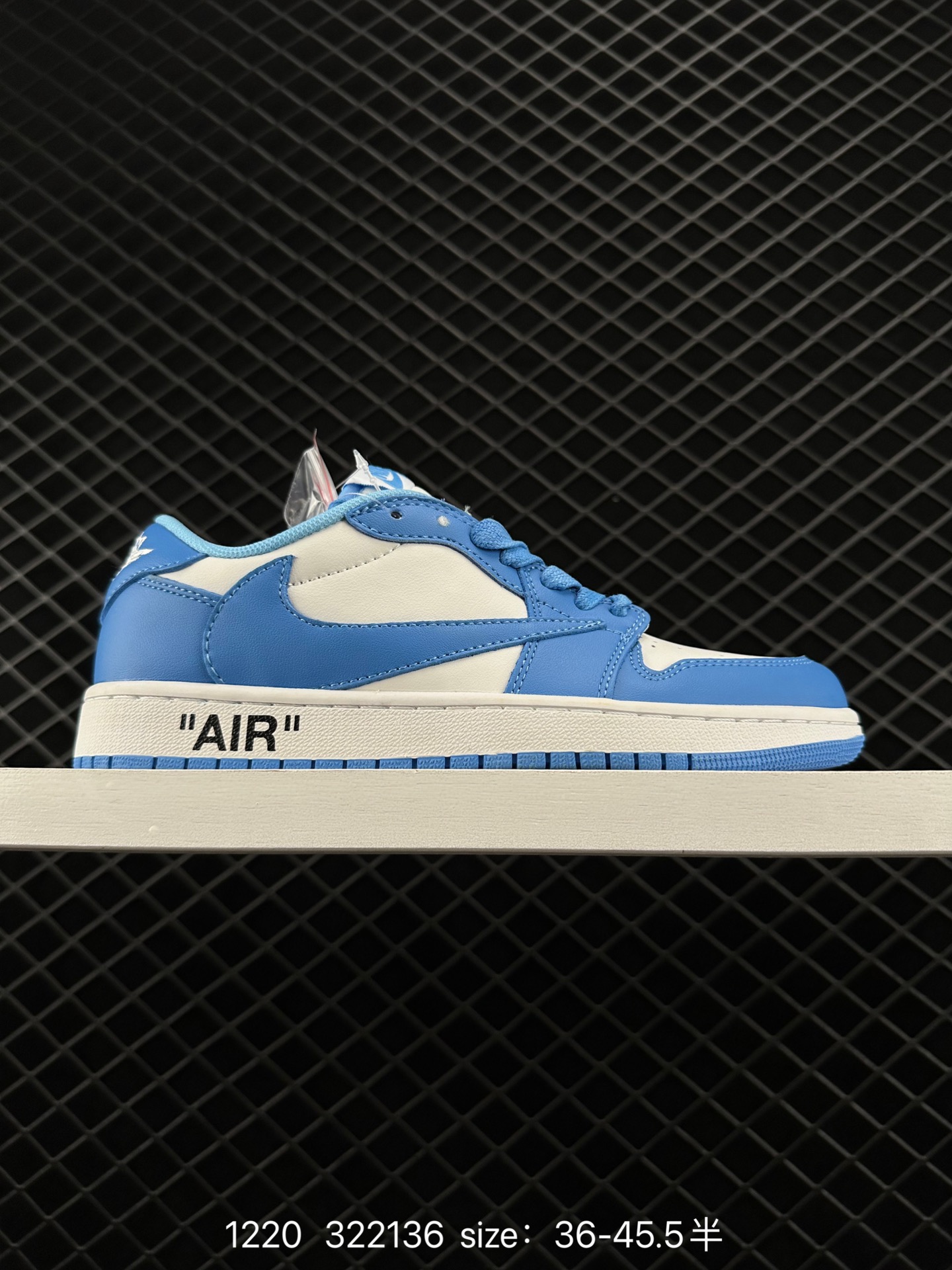 fragment design x Travis Scott x Nike Air Jordan 1 Low OG SP”Black/Green Toe“